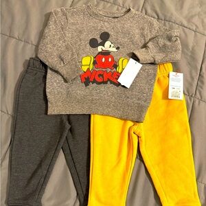 Mickey Mouse Crewneck and Sweats Bundle